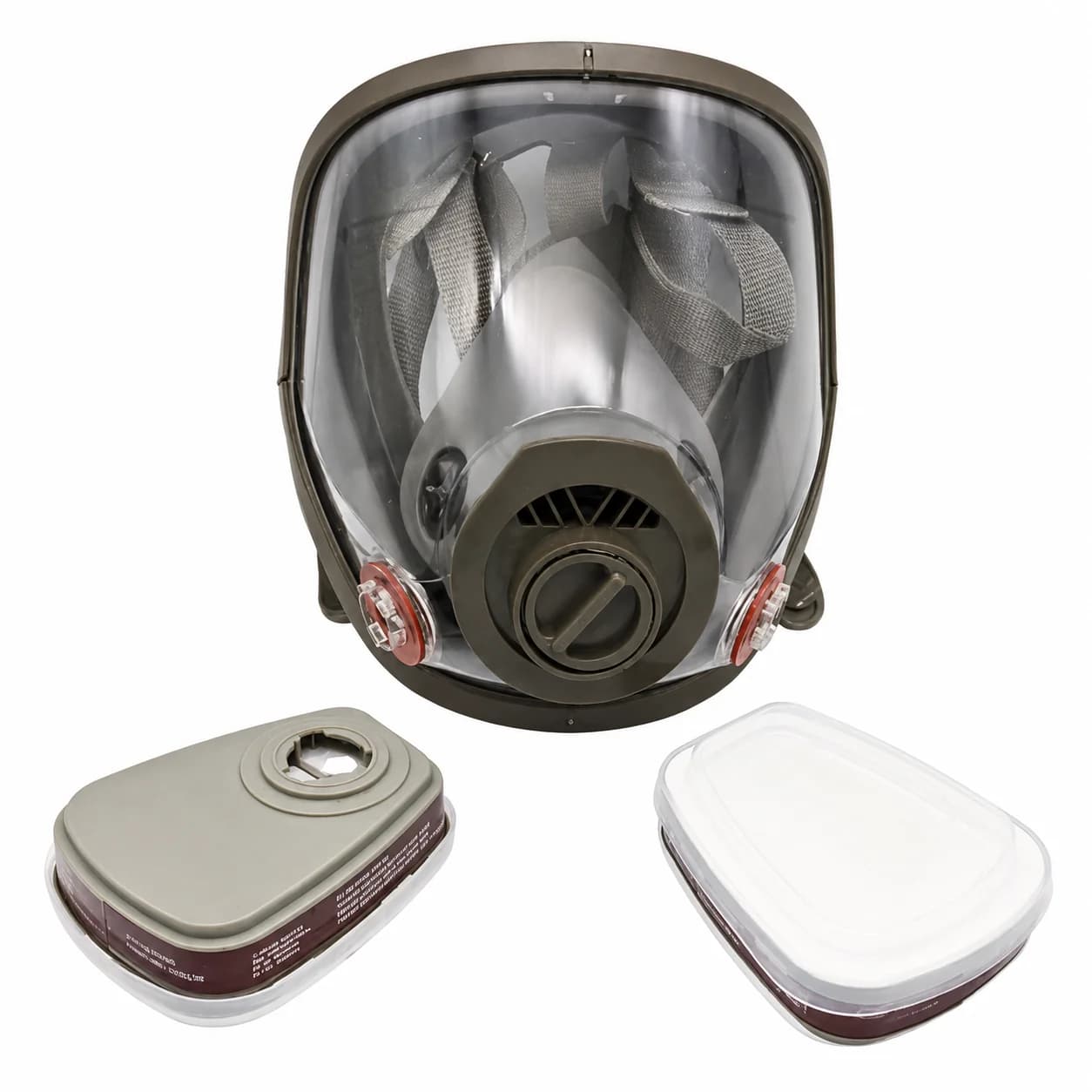 Masque de protection avec filtre pour la protection contre les gaz multiples et les vapeurs organiques