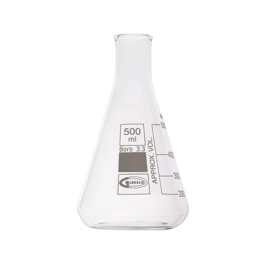 Erlenmeyer col etroit 500 ml 
