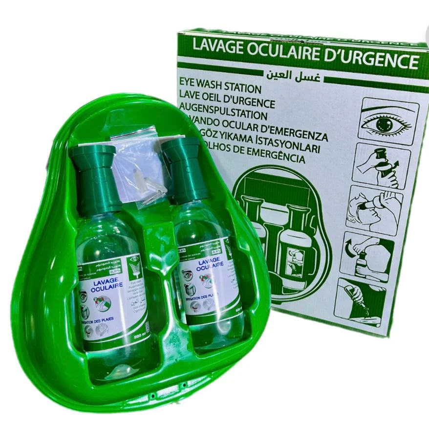 Station lavage oculaire ( 02 flacon 500 ML )