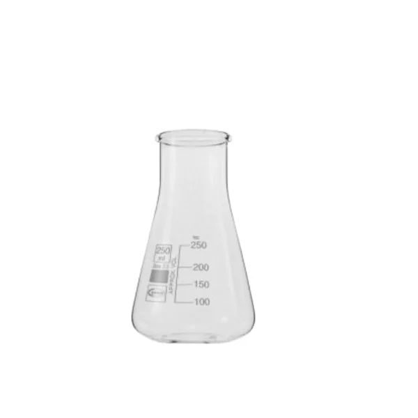 Erlenmeyer col large 250 ml