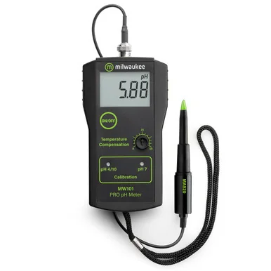 Ph metre portatif pour le sol