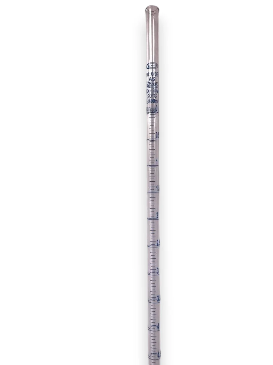 Burette en verre avec robinet PTFE 10 ml 4