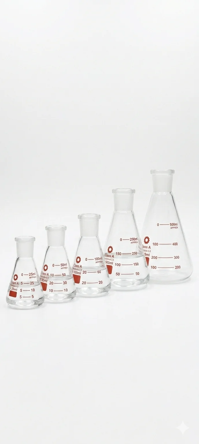  Erlenmeyer col étroit 29/32 250 ml class A  boro   3,3   