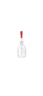 Flacon compte goutte verre claire 125 ml