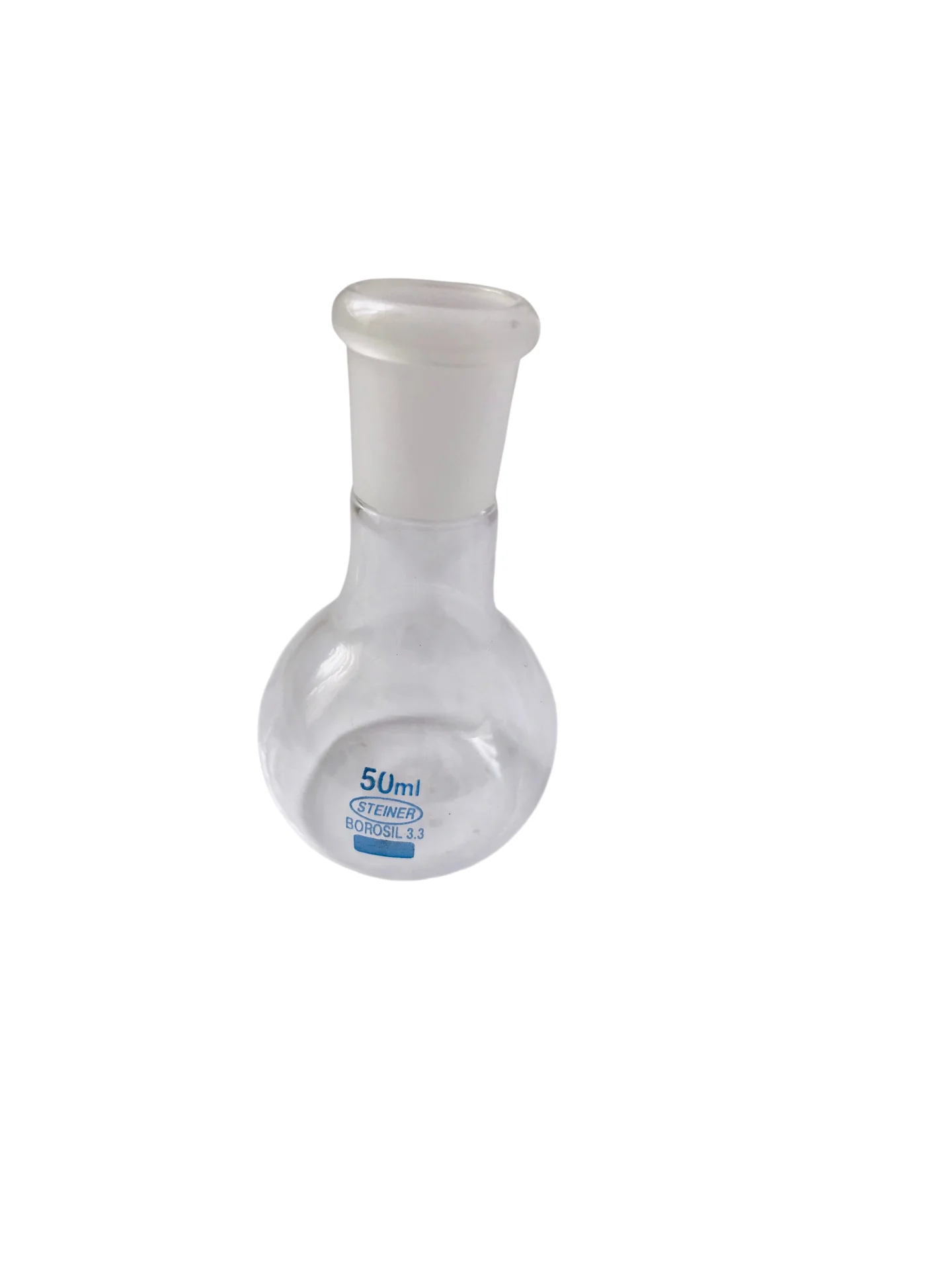 Ballon fond plat col rodé 50 ml